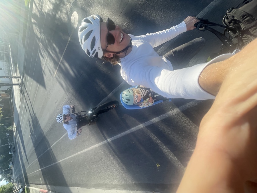 Family bike rides