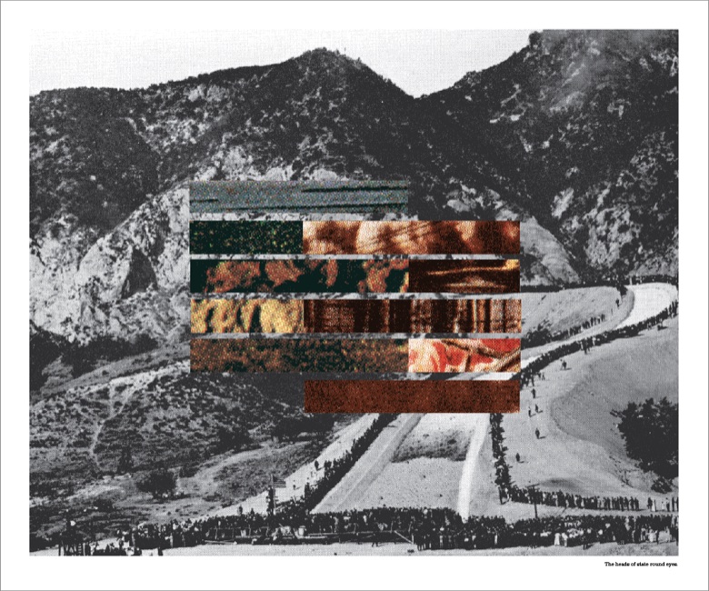 The Heads of State Round Eyes — landscape collage